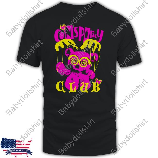Official Shane Dawson Merch Store Conspiracy Club Bear Shirt