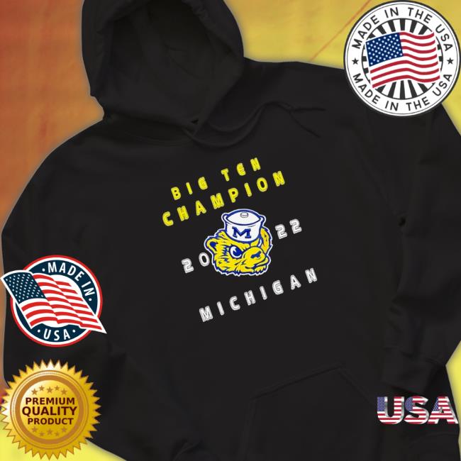 Michigan Wolverines Big ten Champions 2022 Michigan Shirts