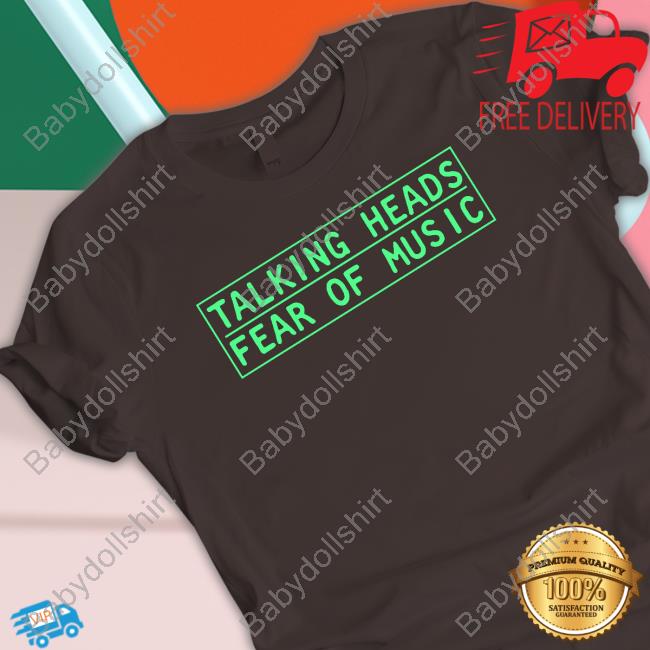 Peter Ramsey Talking Heads Fear Of Music Shirts