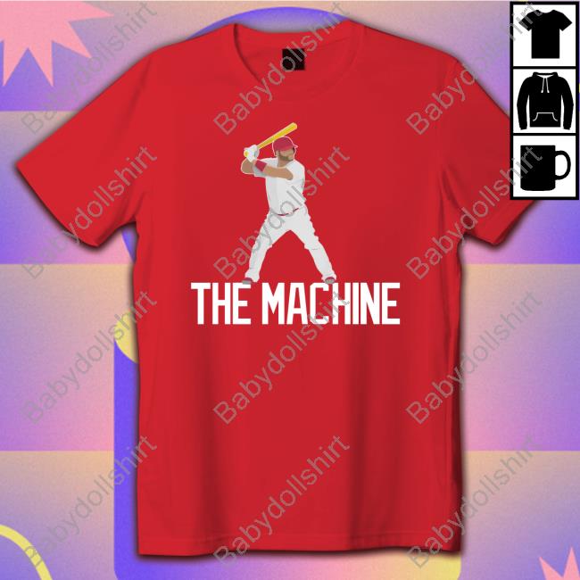 The Machine Shirt Red The Machine T-Shirt