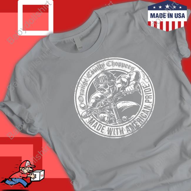 Orange County Choppers Merch American Pride Bike Badge Tank