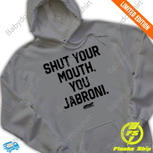 Travis Kelce Shut Your Mouth You Jabroni Shirt Raygun Custom Merch Travis Kelce Shut Your Mouth You Jabroni Sweatshirt