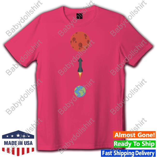 Starship To Mars T Shirt