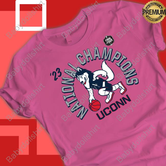 Uconn Huskies 2023 National Champions T Shirt