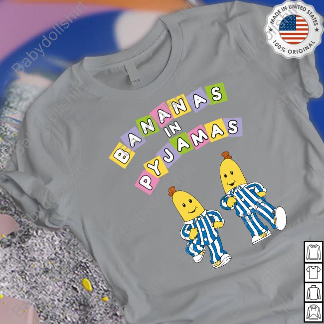 Abc Merch Official Bananas In Pyjamas Adult Hoodies