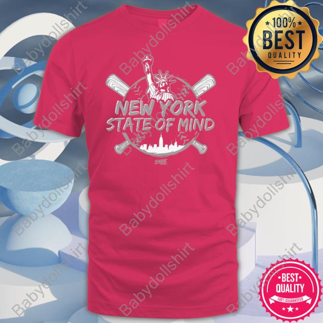 Official New York State of Mind New York Baseball Smack Sweatshirt