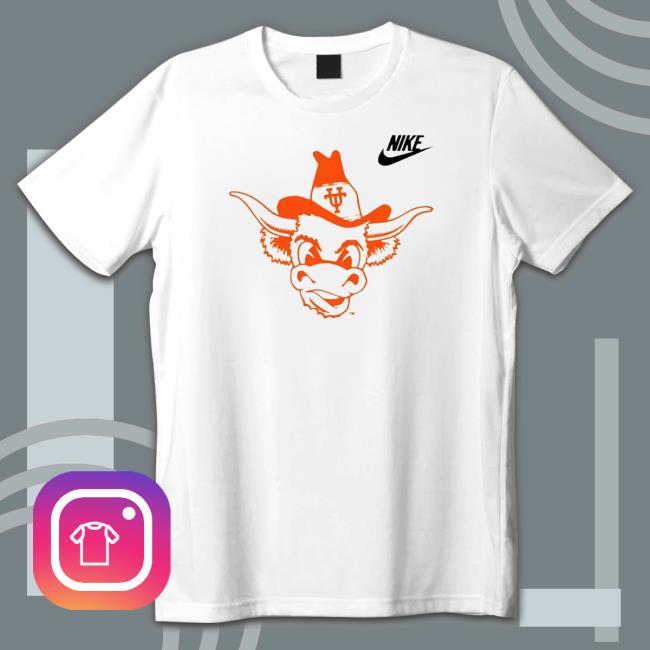 U Texas Longhorns Logo Long Sleeve T Shirt