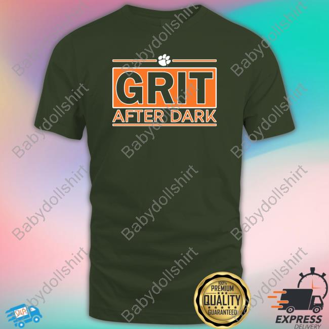 Official Grit After Dark Shirt Clemson Athletics Grit After Dark Tee Shirt Clemson Basketball