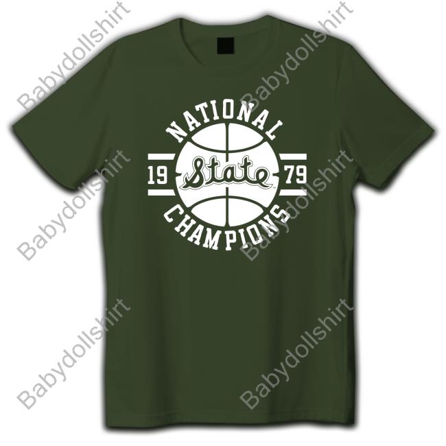 State Basketball 1979 National Champions Tee Shirts Homefield Merch