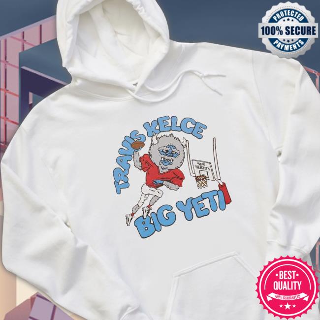 Travis Kelce Big Yeti Crewneck Sweatshirt Travis Kelce Big Yeti Classic Shirt