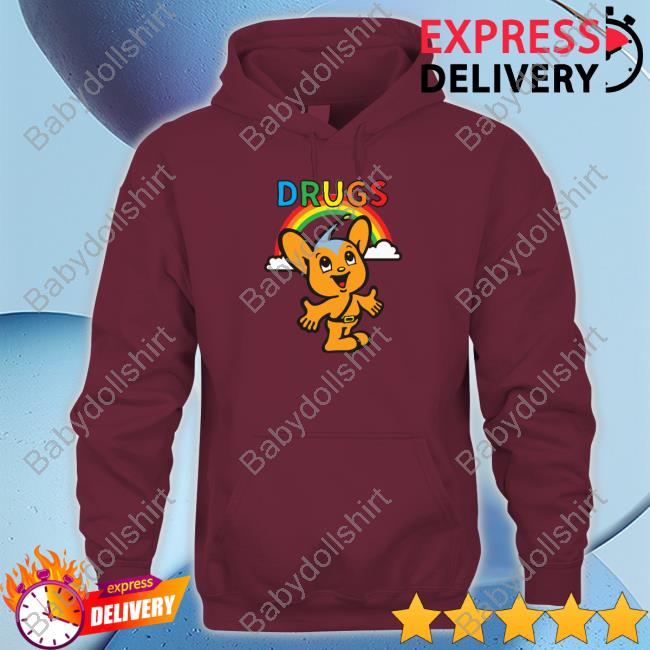 Official Drugs Are Bad Pipo Kun Hoodie Isabelle