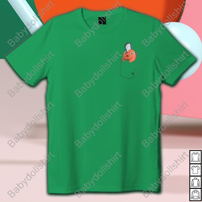 Official Pocket Pochita Tee Shirts Nezuko Social
