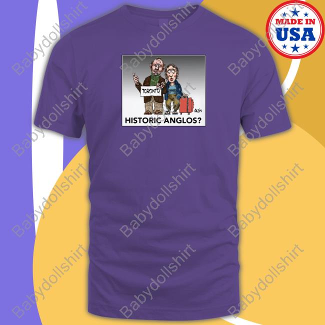 Terry Mosher Aaron Rand Toronto Historic Quebec Anglos Shirt Toronto Historic Quebec Anglos Sweatshirt Aaron Rand