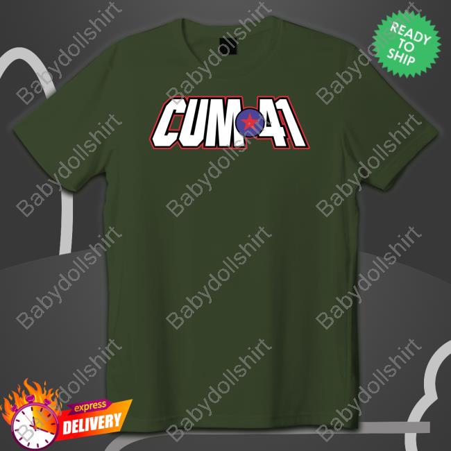 Official Cum 41 Shirt Shirt Bimbo Merch Cum 41 T Shirt