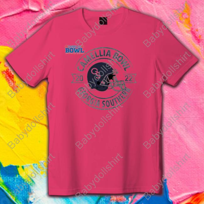 Georgia Southern 2022 Camellia Bowl logo Tee
