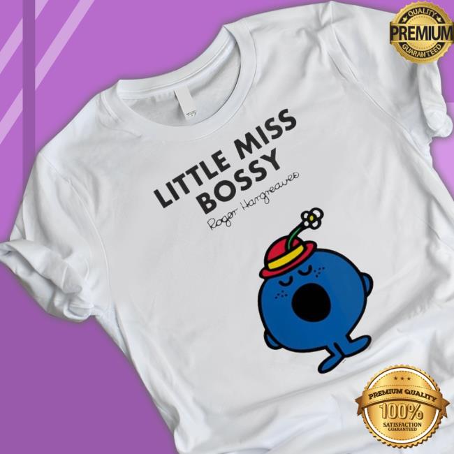 Womens Mr Men Little Miss Bossy Sweater Womens Mr Men Little Miss Bossy Crewneck Sweatshirt