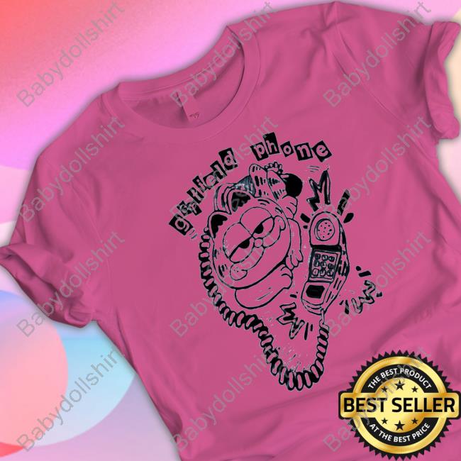 Official Garfield phone Long Sleeve T Shirt