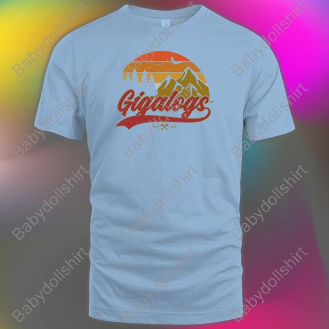 Official Gigalogs Merch Gigalogs Sunset T Shirt Gigalogs Sunset Shirts
