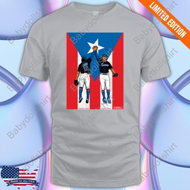 Brothers In Country Reunited In Queens T-Shirt Athlete Logos Carlos Correa And Francisco Lindor Brothers In Country Reunited In Queens T Shirts