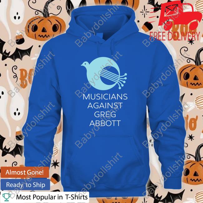 Official Musicians Against Greg Abbott Long Sleeve Tee