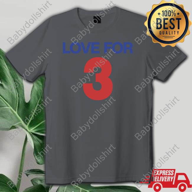 Love For 3 Hoodie