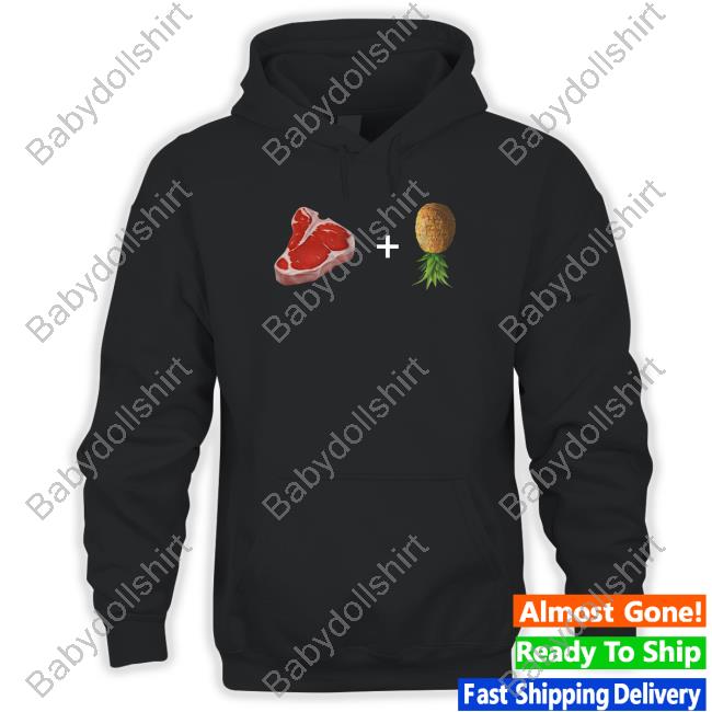 Carnivoremd Merch Meat + Pineapple Hooded Sweatshirt Bunkerbranding