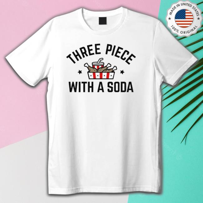 Jorge Masvidal Three Piece With A Soda shirt