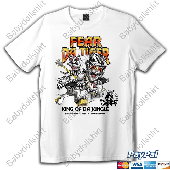 Fear Da Tiger Shirts Drew Amman Drew Amman Fear Da Tiger Shirt Ann’s Hallmark Merch