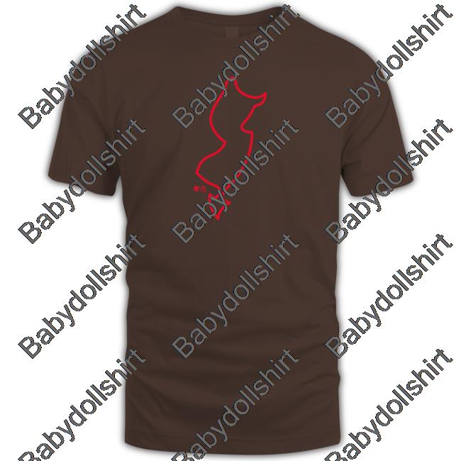 BreakingT Shop Athlete New Jersey Neon Tail Shirt New Jersey Neon Tail T-Shirt