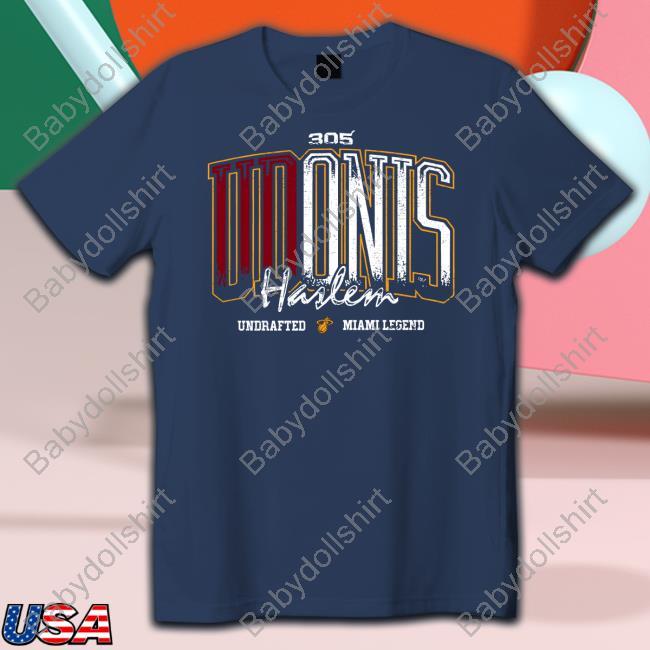 305 Udonis Haslem Tee Shirt MiamiHEAT 305 Udonis Haslem Miami Legend Shirt