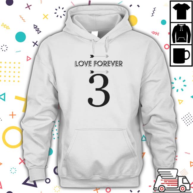 Damar Hamlin Love Forever 3 2023 Hooded Sweatshirt Damar Hamlin Love Forever 3 2023 Long Sleeve Shirt