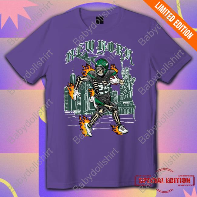 Qb Mike White Ty Johnson New York Jets Jetpack Tee Shirt Connor Hughes