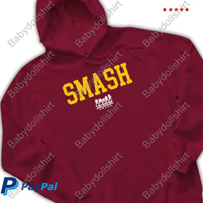 Official 2022 Joe Moore Award Winner Smash T Shirt 2022 Joe Moore Award Winner Smash Tank