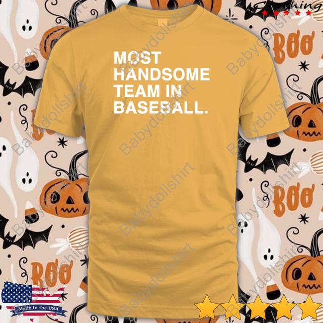 Obvious Shirts Merch Most Handsome Team In Baseball Zip Up Hooded Obvious Shirts Merch Most Handsome Team In Baseball Crewneck Sweatshirt