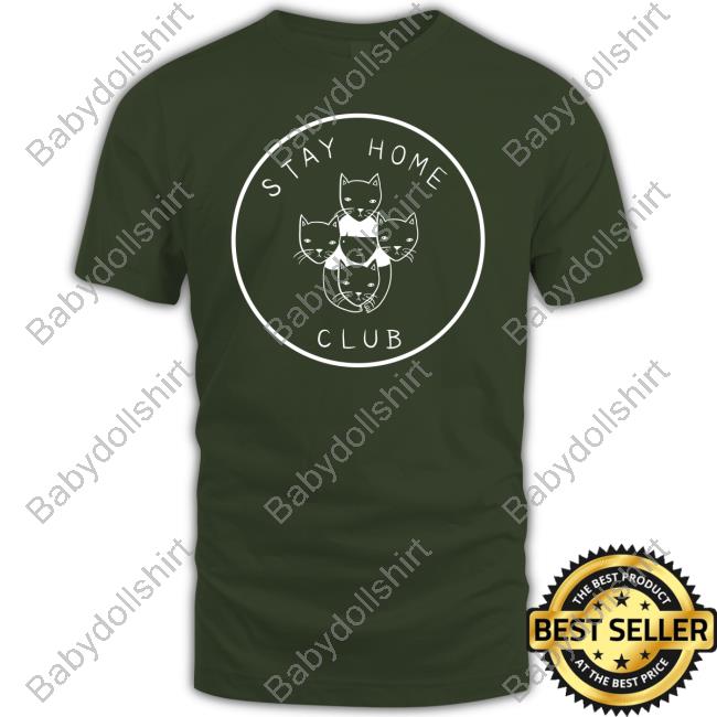 Stay Home Club Black Shirt Fitzroy Bologna Merch Stay Home Club Black Hoodie