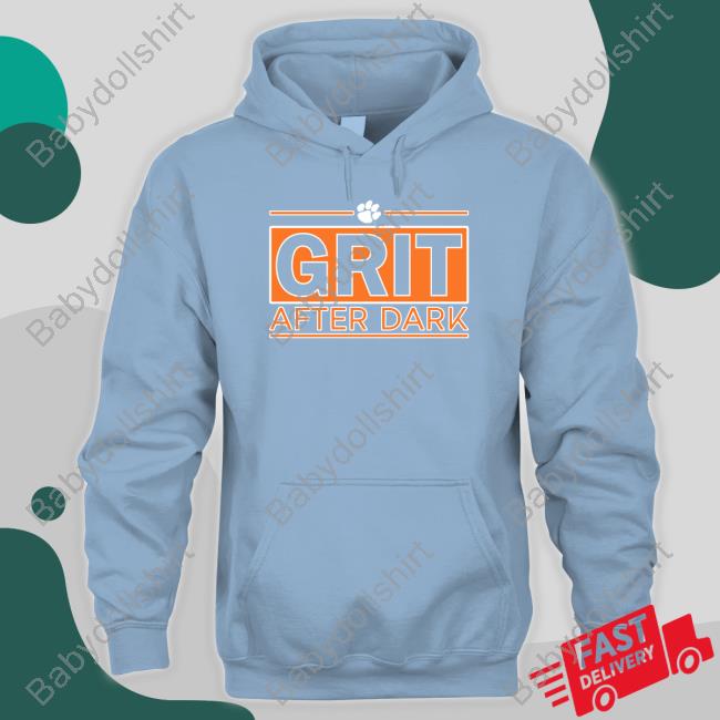 Official Grit After Dark Shirt Clemson Athletics Grit After Dark T-Shirt Clemson Basketball