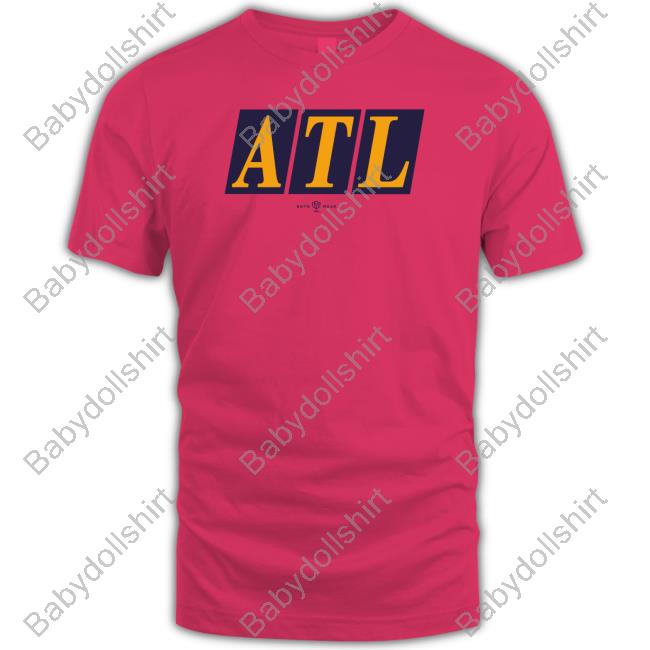 Atl T Shirts Rotowear Merch Atl T Shirt Atlanta Baseball