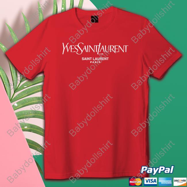 TxxRedd Yves Saint Laurent Paris Shirt