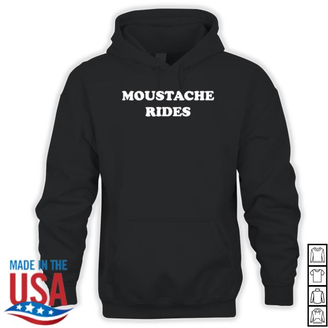 Moustache Rides Sweater Moustache Rides T- shirt