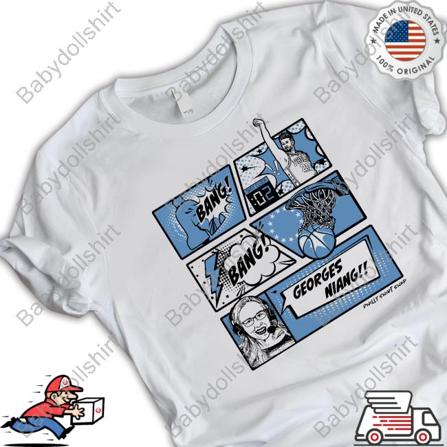 Philly Shirt Shop Bang Bang Georges Niang Hoodie Philly Shirt Shop Bang Bang Georges Niang Tank Taryn Hatcher