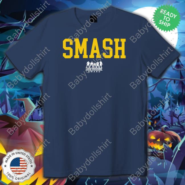 Official 2022 Joe Moore Award Winner Smash T Shirt Official Joe Moore Award Smash T Shirt