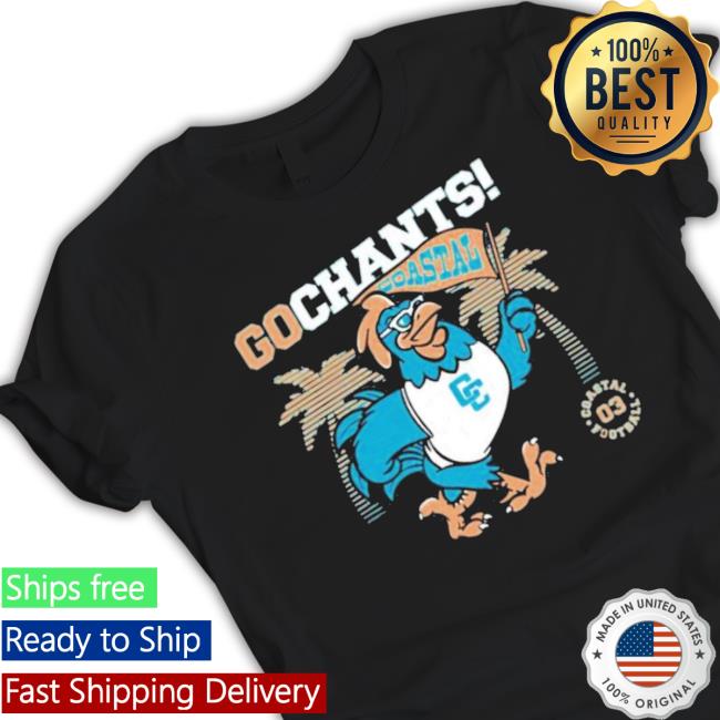 Coastal Carolina Chanticleers Football T- shirt Coastal Carolina Chanticleers Football Shirts