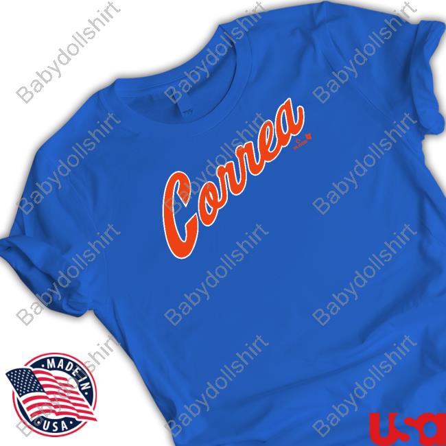Correa Shirts Breakingt Carlos Correa New York Script Hoodie