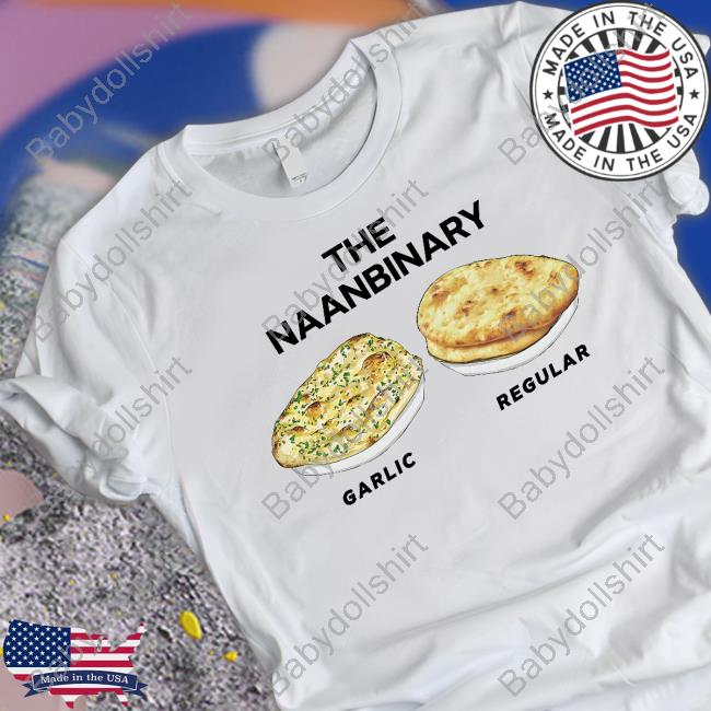 The Naanbinary Garlic Regular T Shirts
