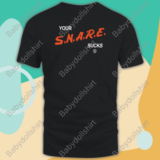 Kill The Noise Merch Your S.N.A.R.E. Sucks Black Long Sleeve T Shirt