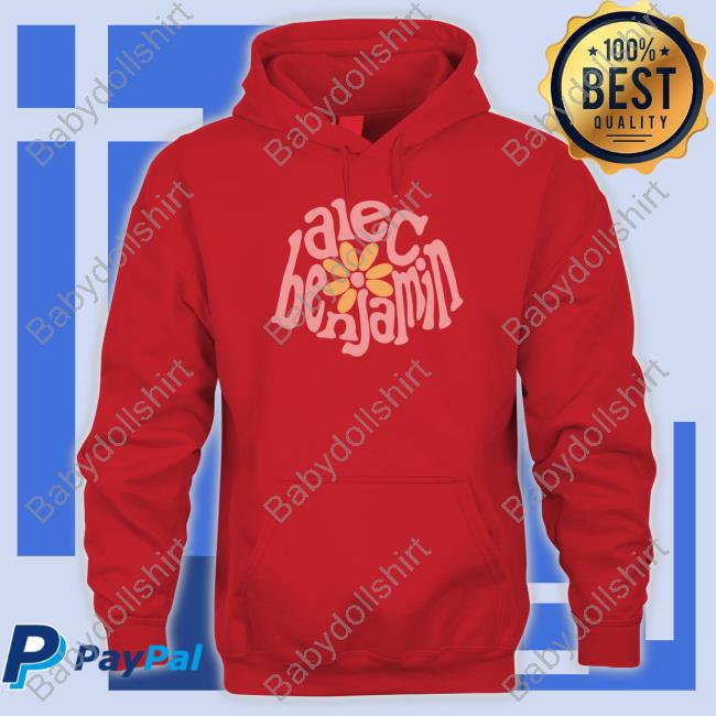 Alec Benjamin Merch Wavy Flower Tee Shirt Official Alec Benjamin Wavy Flower Hooded Sweatshirt