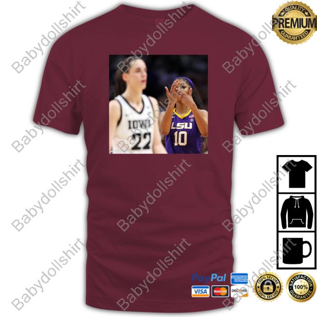 Official Angel Reese Taunts Caitlin Clark You Can't See Me Shirts