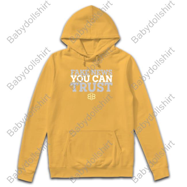 Fake New You Can Trush Tee Shirt The Babylon Bee Merch Fake New You Can Trush Limited Edition Black Long Sleeve Tee