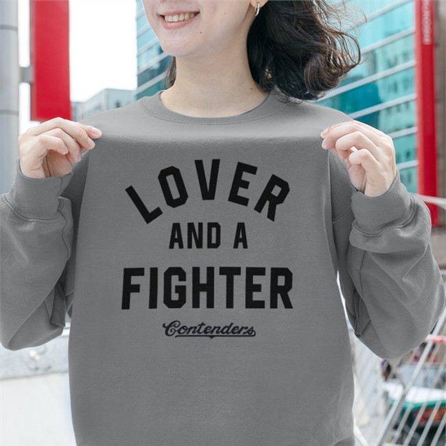 Contenders Clothing Merch Lover And A Fighter Shirts Justin Preece