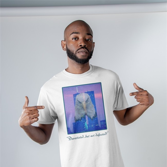 Devastated But Not Defeated T-Shirts Shirts That Go Hard